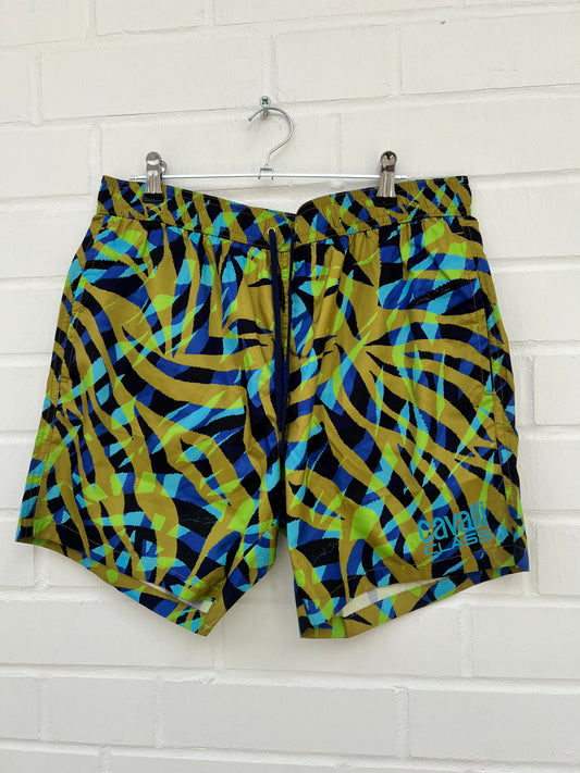 Badehose grünblau muster Gr.M