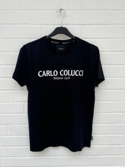 Carlo Colucci Tshirt schwarz -139-