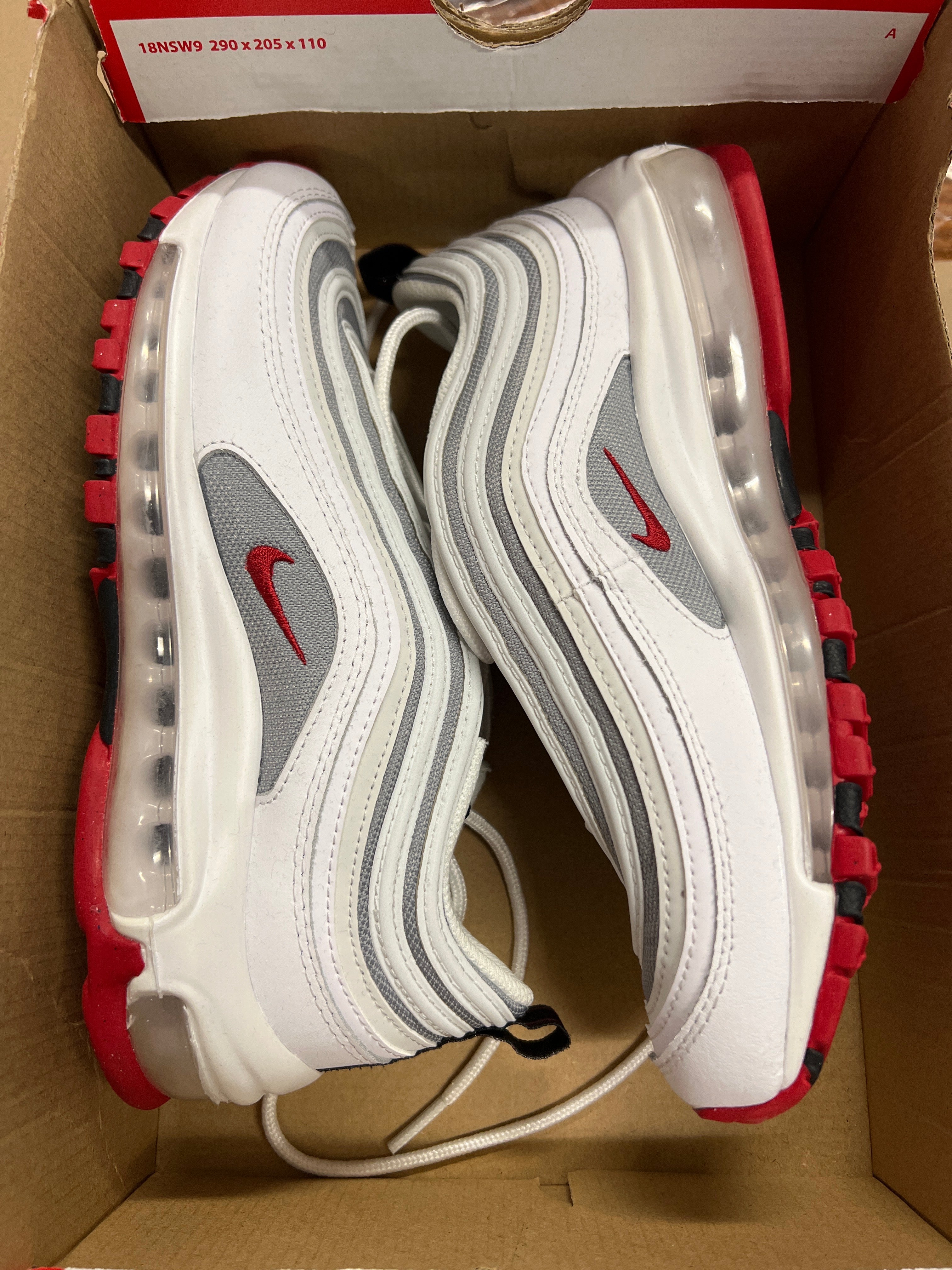 Nike Air Max 97 921522111 weißrot