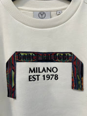 Carlo Colucci Sweatshirt weiß