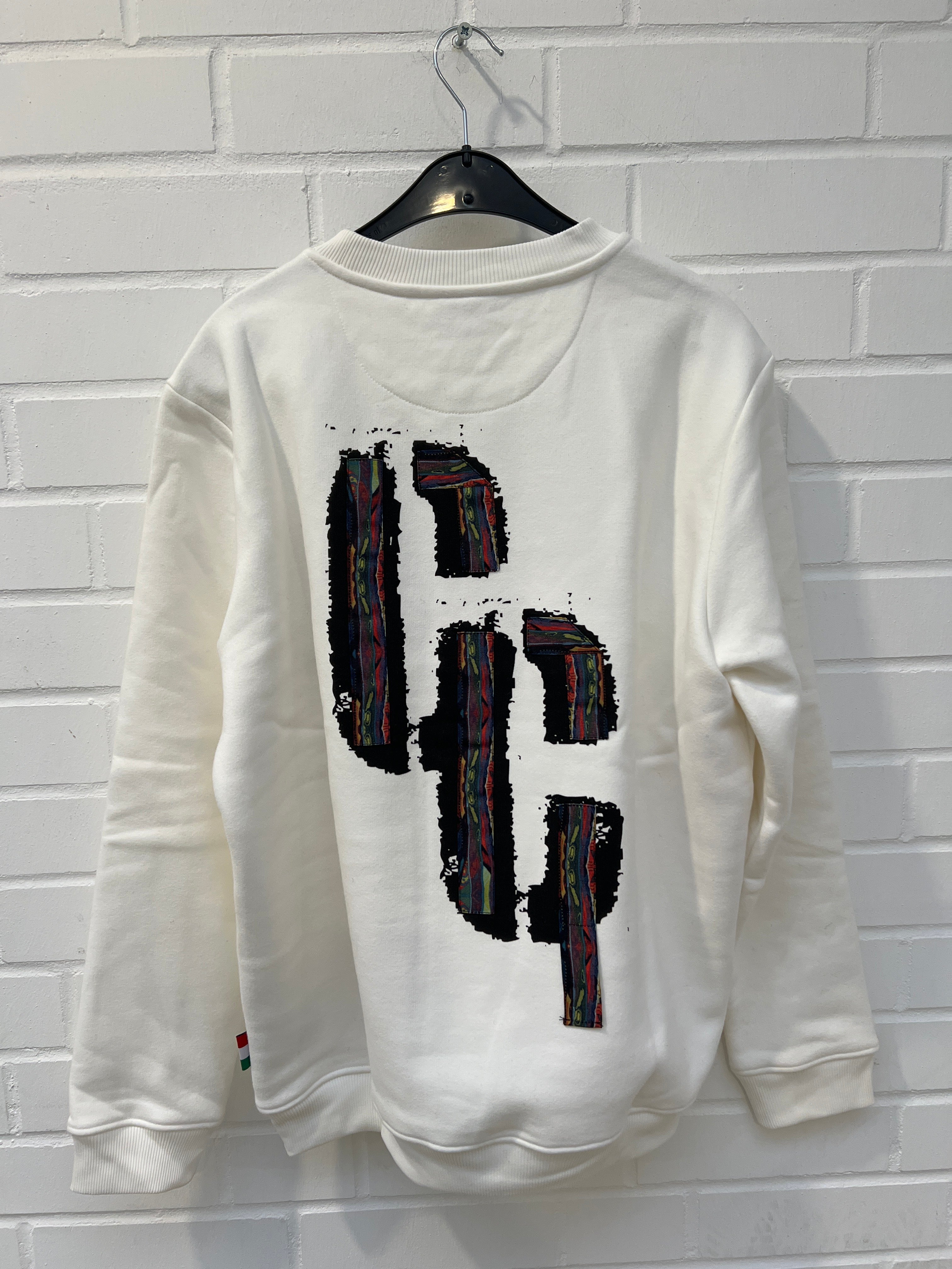 Carlo Colucci Sweatshirt weiß