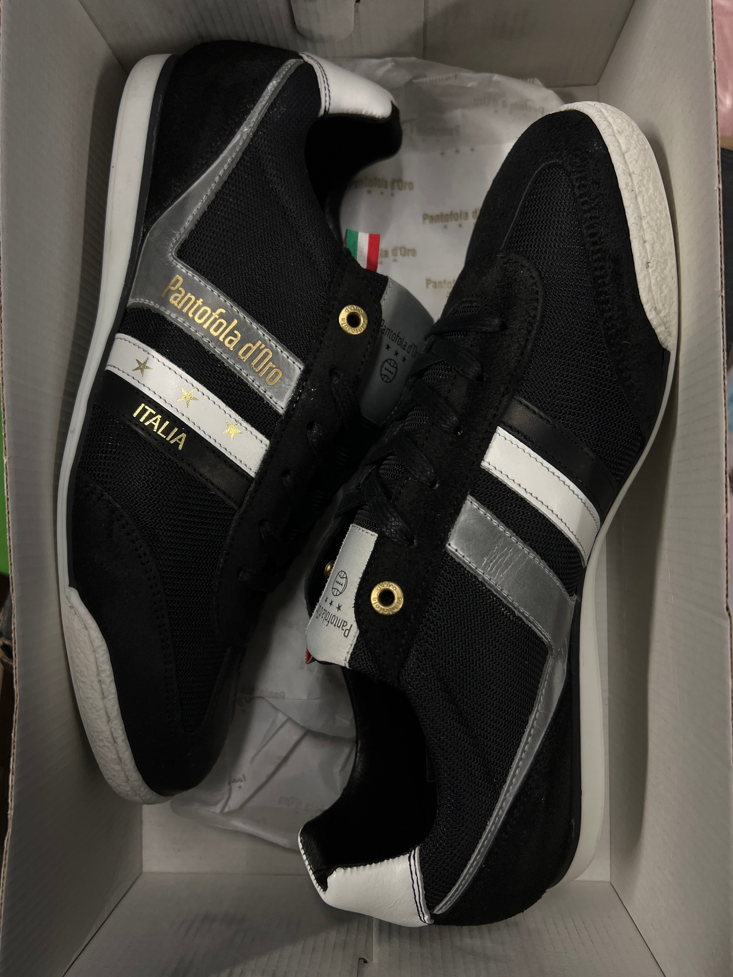 PANTOFOLA d’ORO Sneaker schwarz Gr41