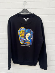 Carlo Colucci 2er Set Sonne Mond Pullover Short schwarz