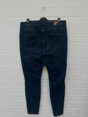 Vero Moda Curve Jeans dark blue denim Gr46