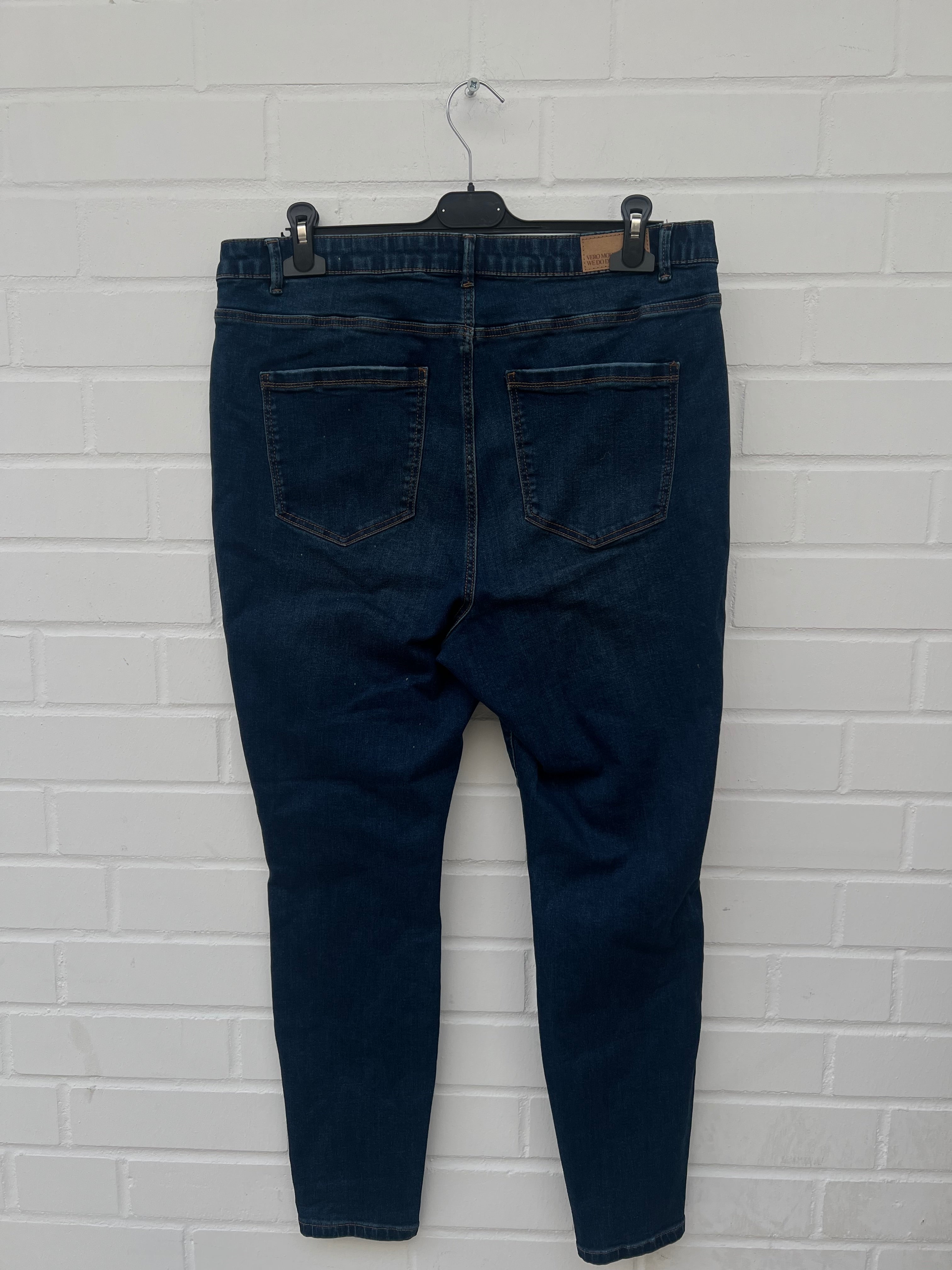 Vero Moda Curve Jeans dark blue denim Gr46