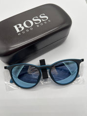 Sonnenbrille Men blau schwarz