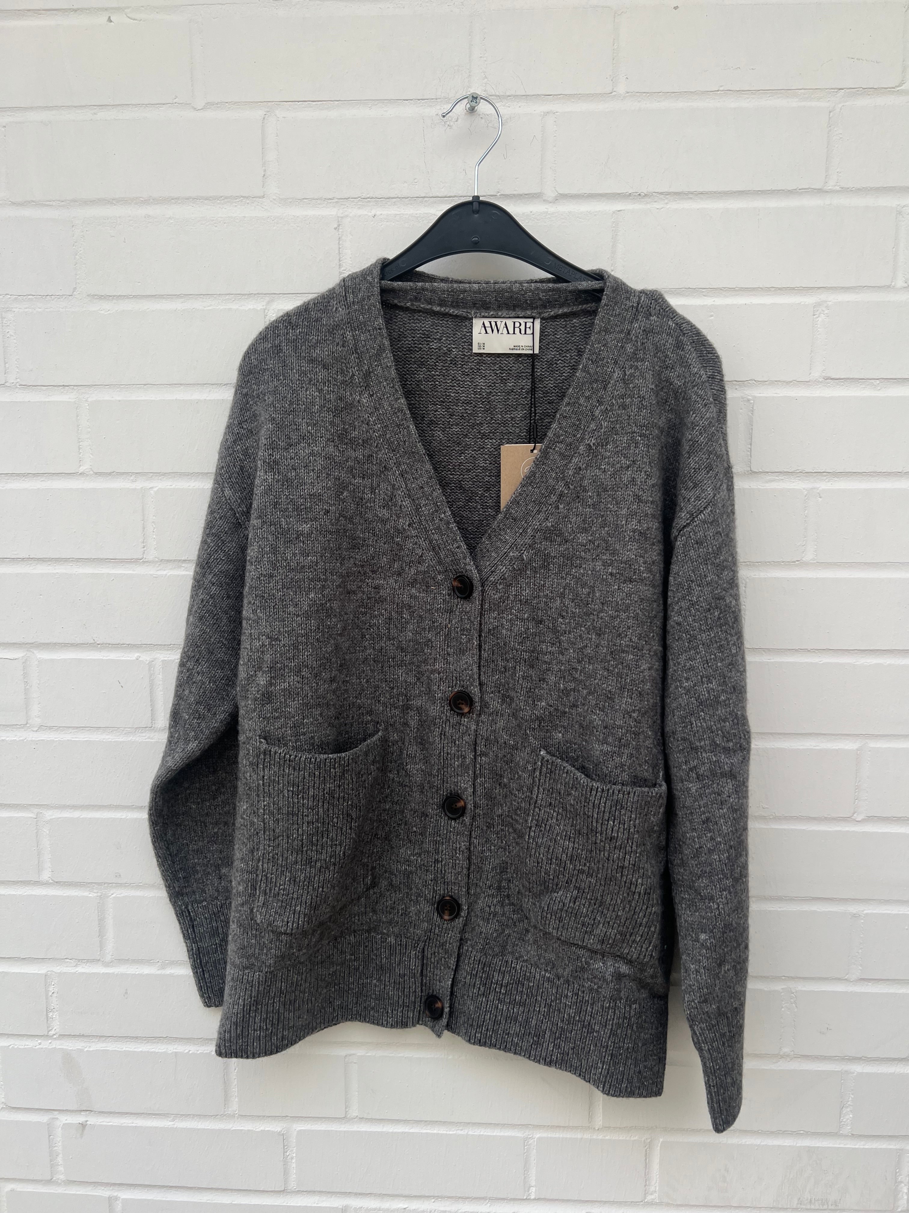 Vero Moda Aware Strickjacke dunkelgrau GrM