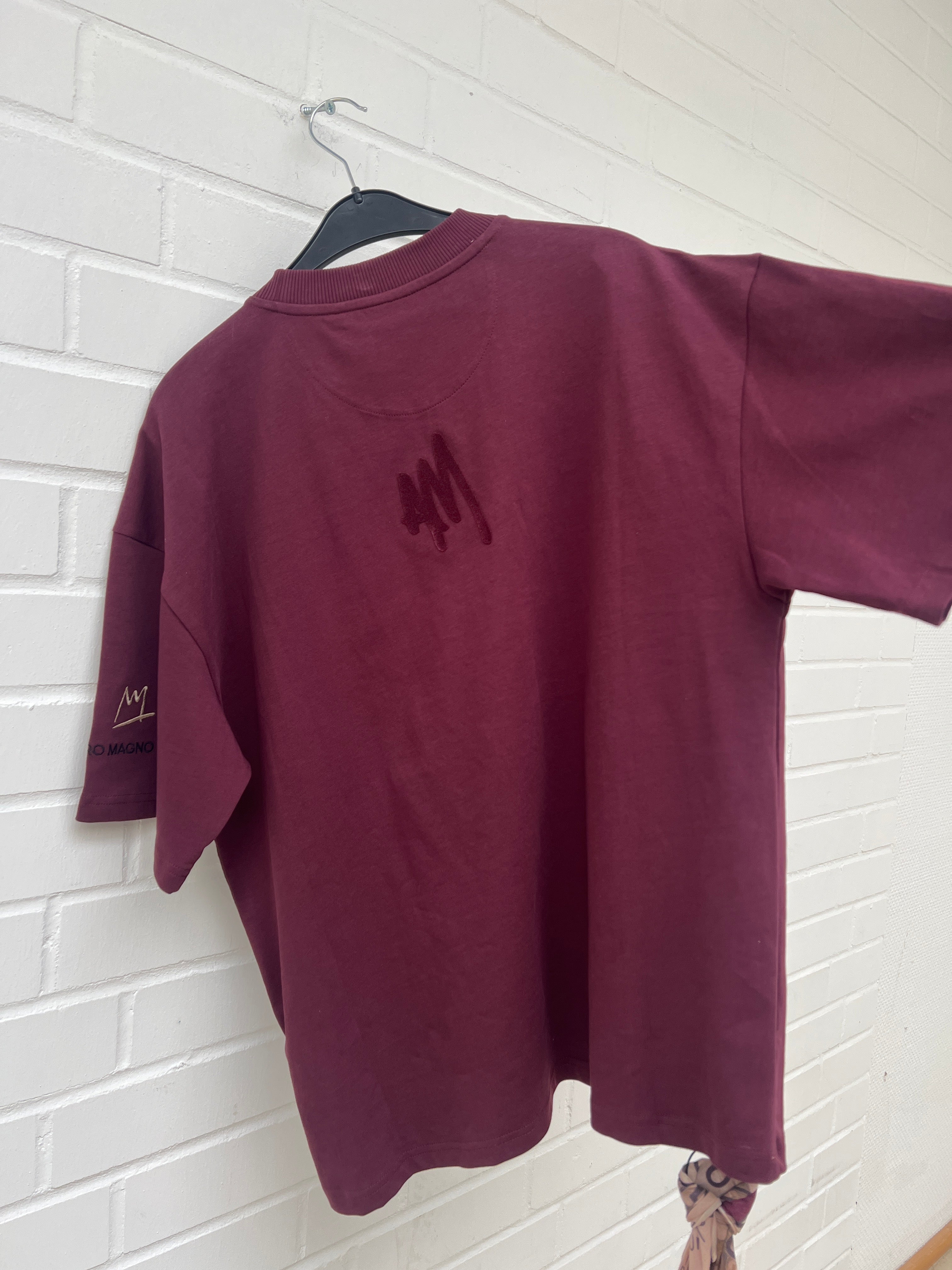 Alessandro Magno Tshirt Bordeaux