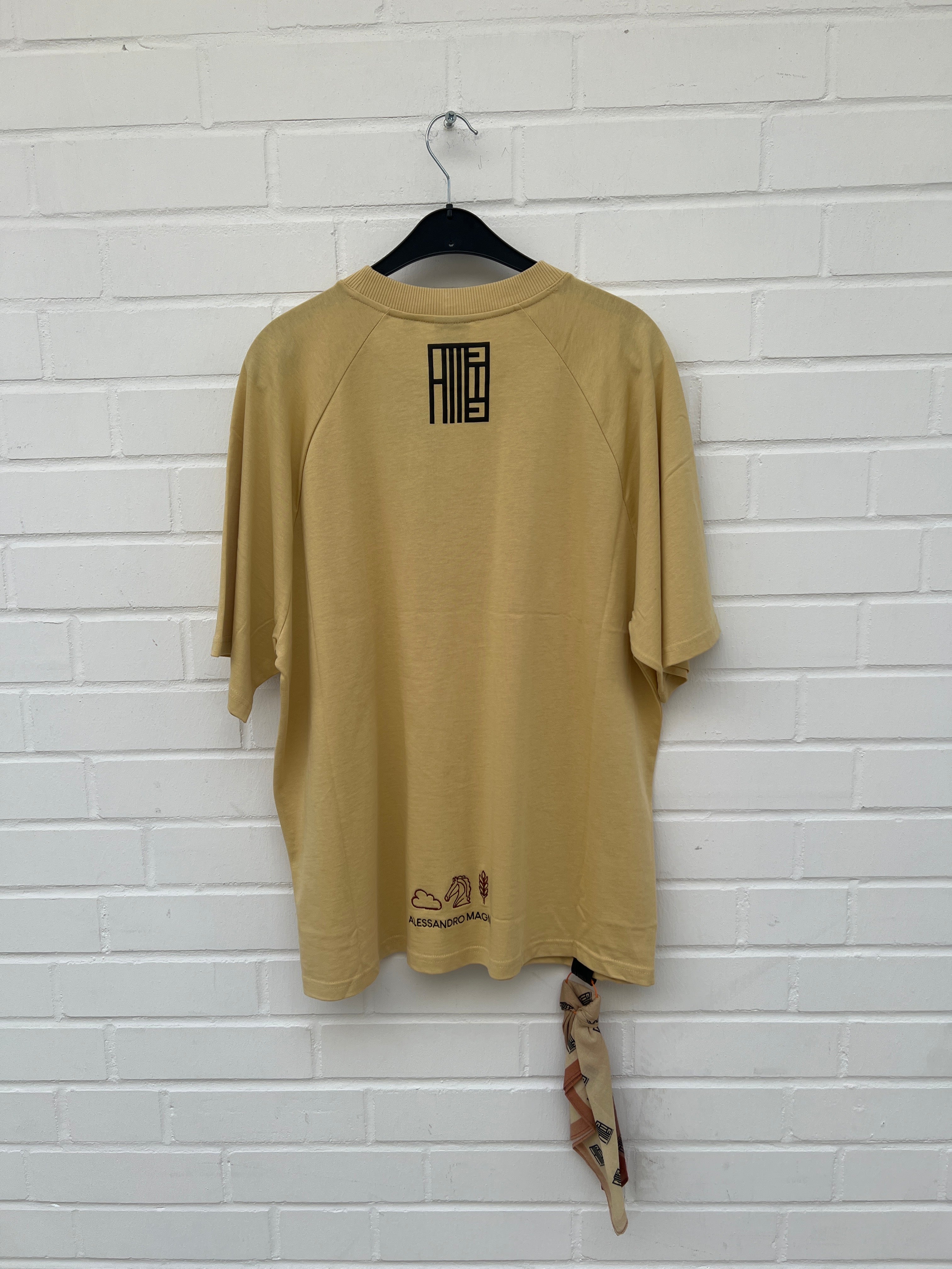 Alessandro Magno Tshirt gelb