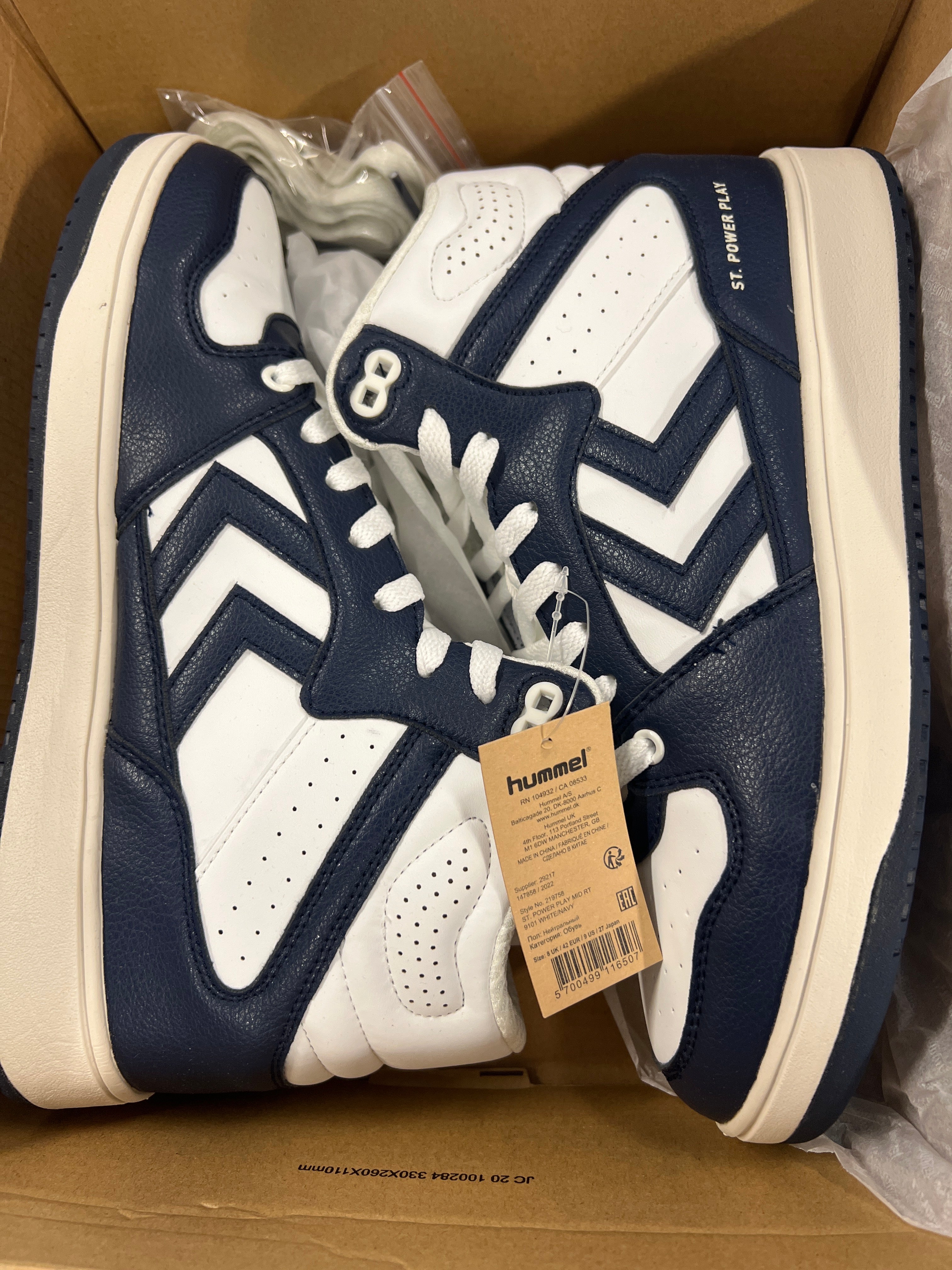 HUMMEL ST.Power Play Mid Rt white/navy