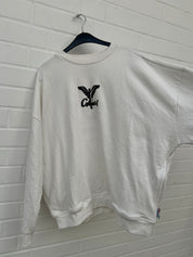 Carlo Colucci Sweatshirt weiß