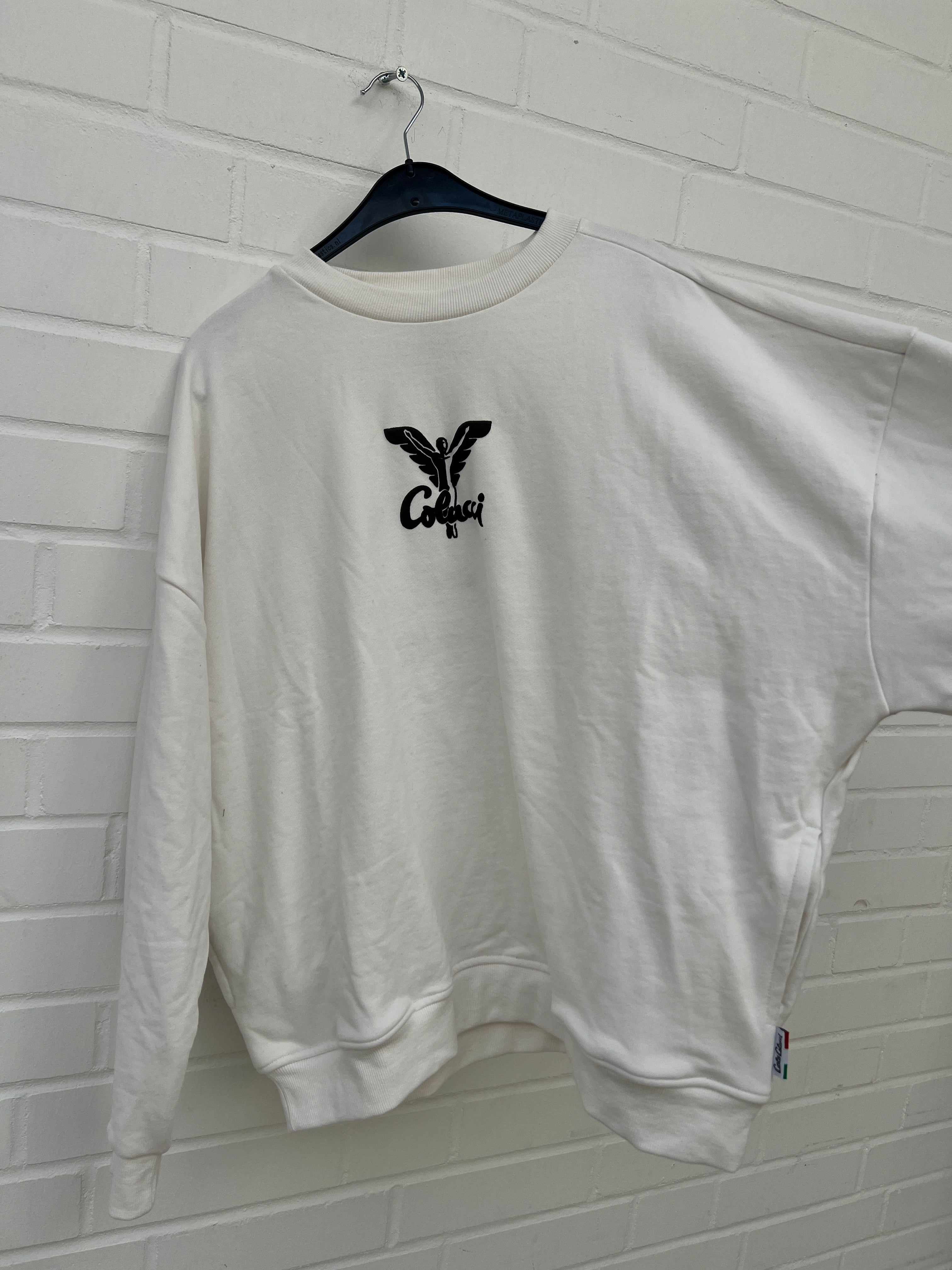 Carlo Colucci Sweatshirt weiß