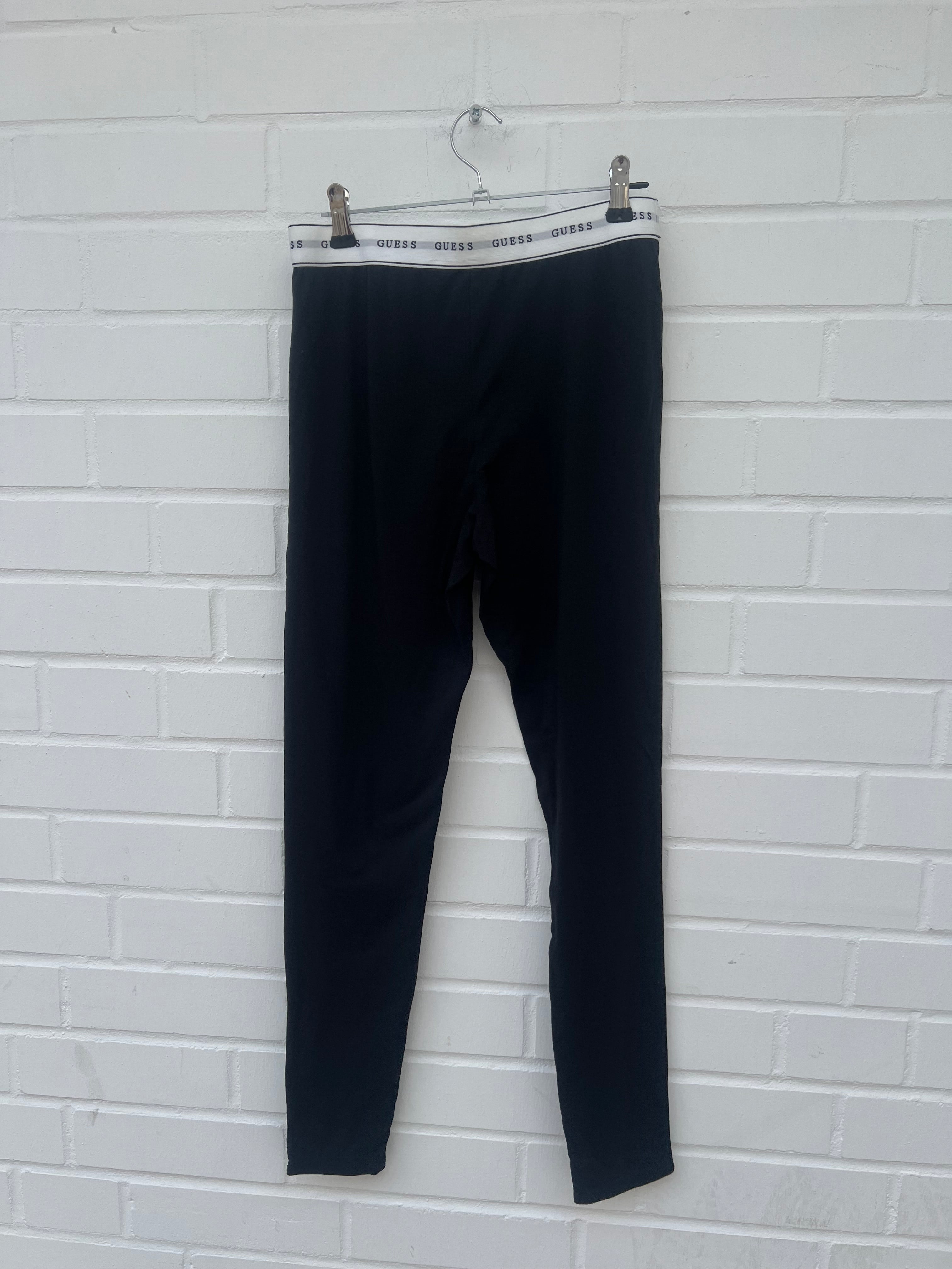GUESS Leggings schwarz weiß GrM