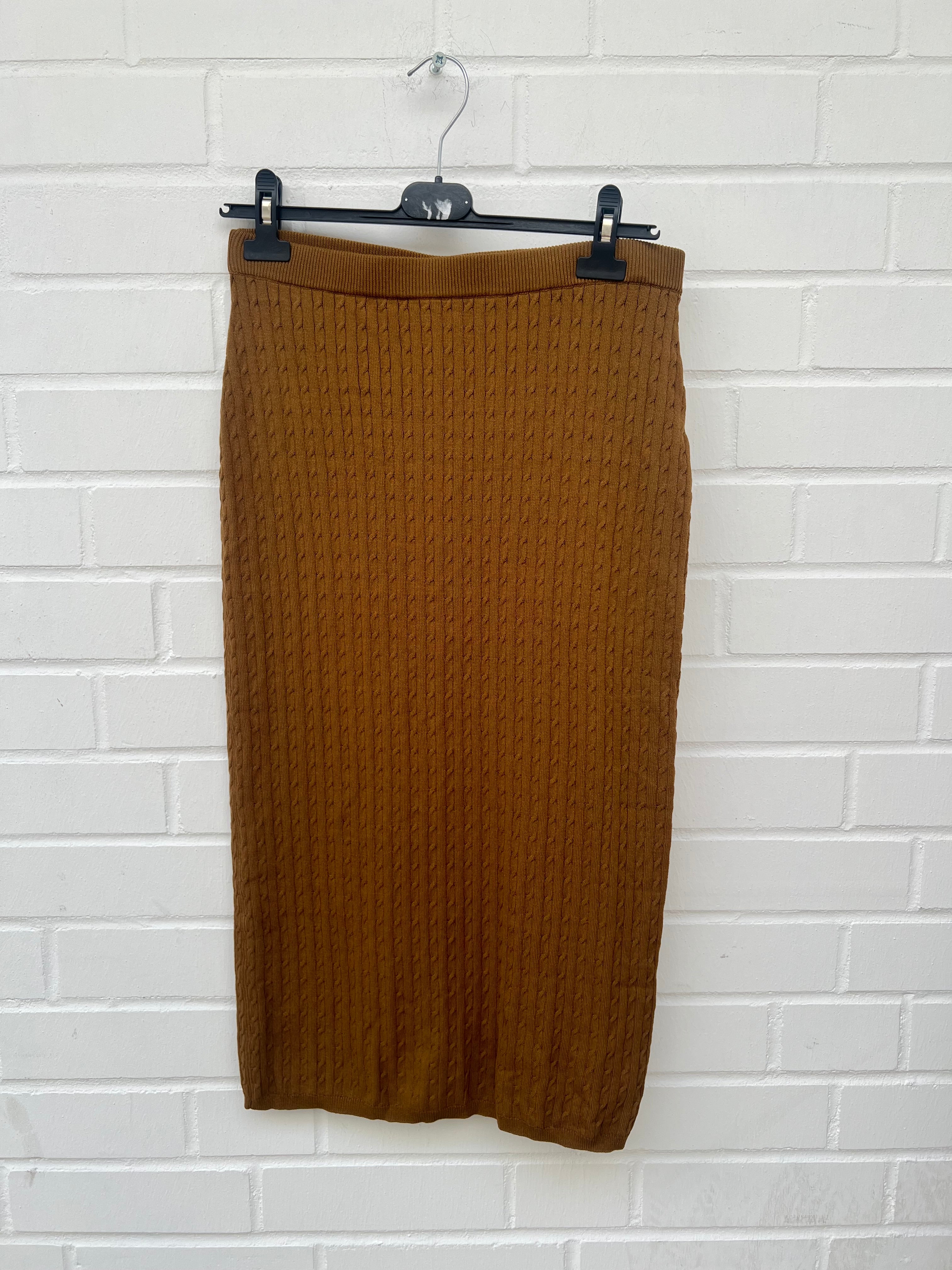 Vero Moda Aware kurzer Bleistift Rock Khaki braun GrM