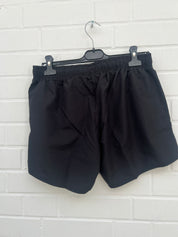 (148) Badehose schwarz gelb