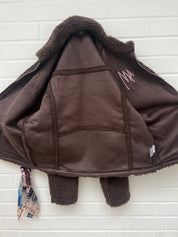 Alessandro Magno Chapter 6 Teddyjacke braun