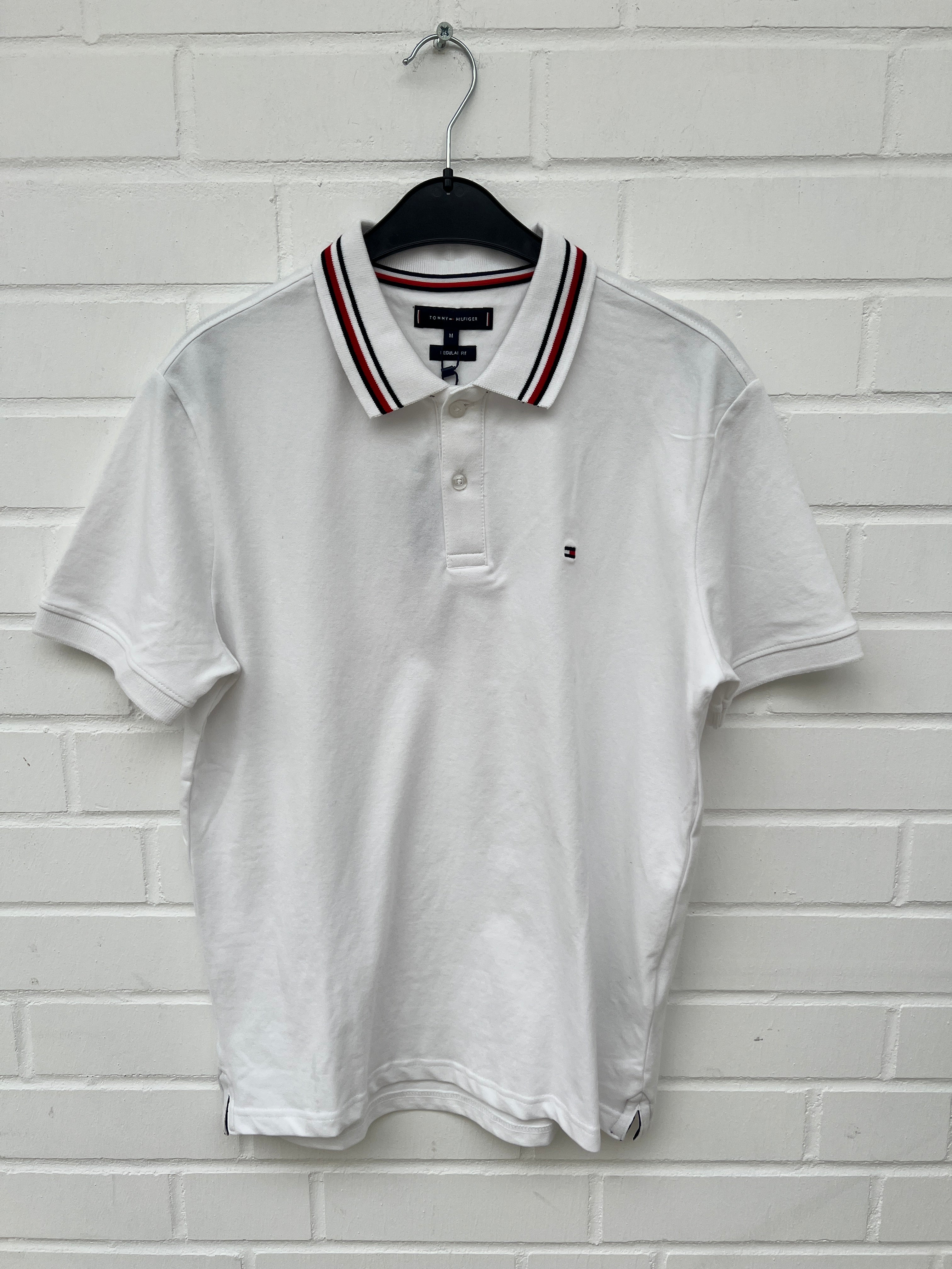 (98) TOMMY HILFIGER Poloshirt weiß