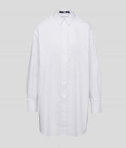 KARL LAGERFELD Tunic Shirt Hemdkleid 100% Cotton weiß