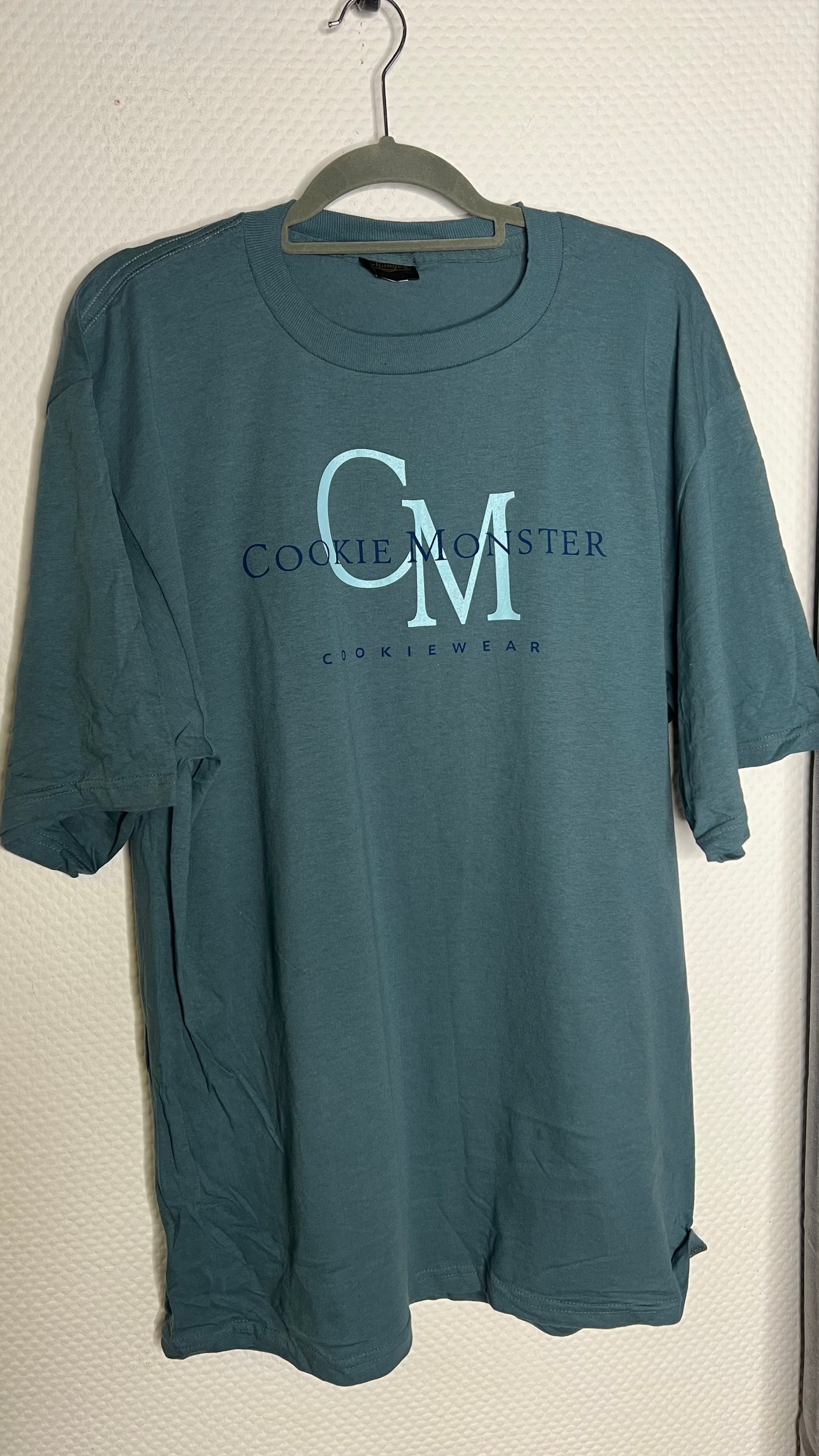 Vintage Changes Sesam Steet Cookie Monster blau 1990s