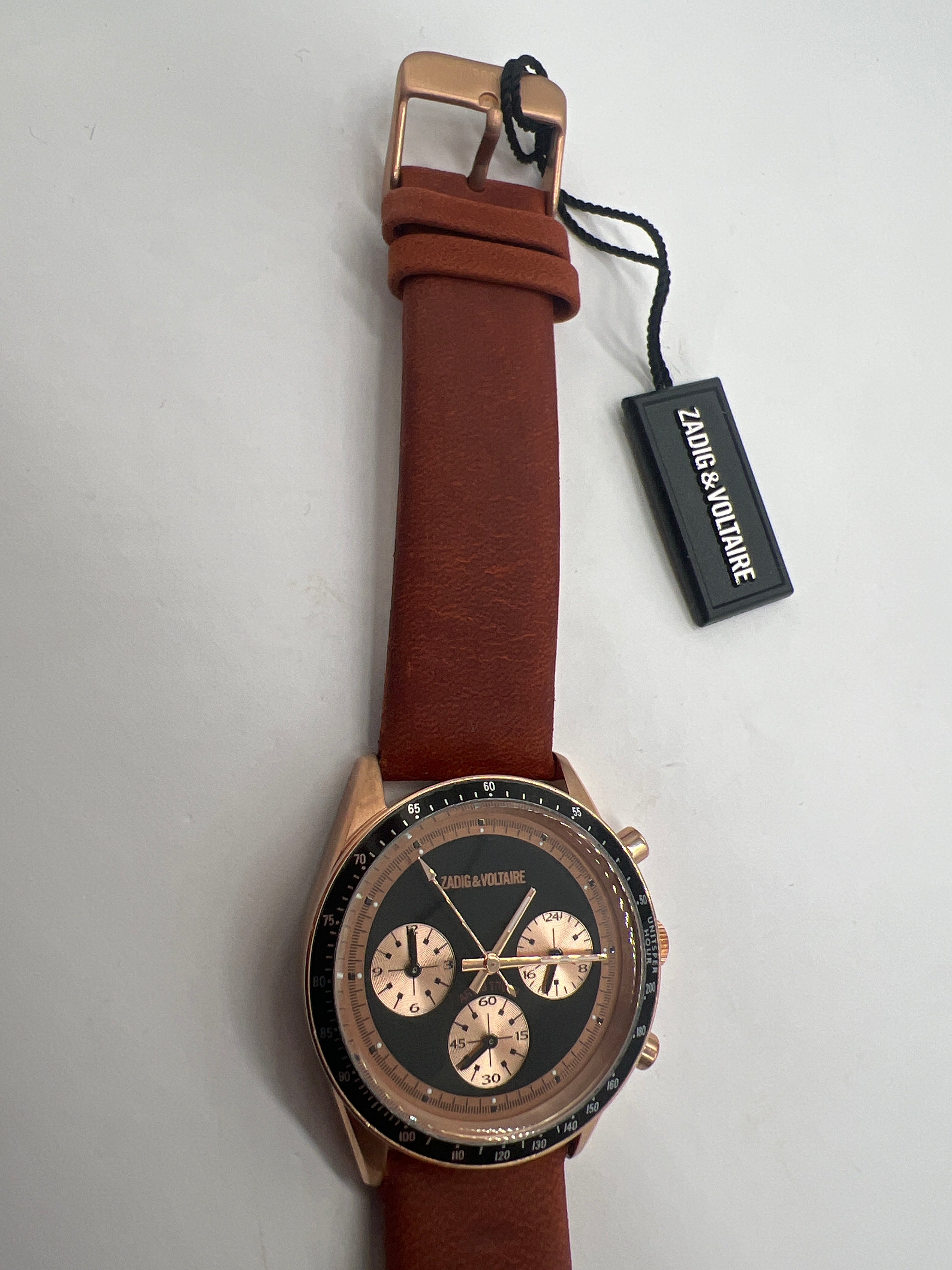 ZADIG&VOLTAIRE Herren Armbanduhr Brown braun (ohne Uhrenbox)