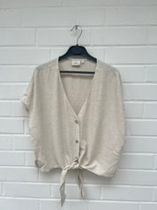 Only Curve Top beige Gr46