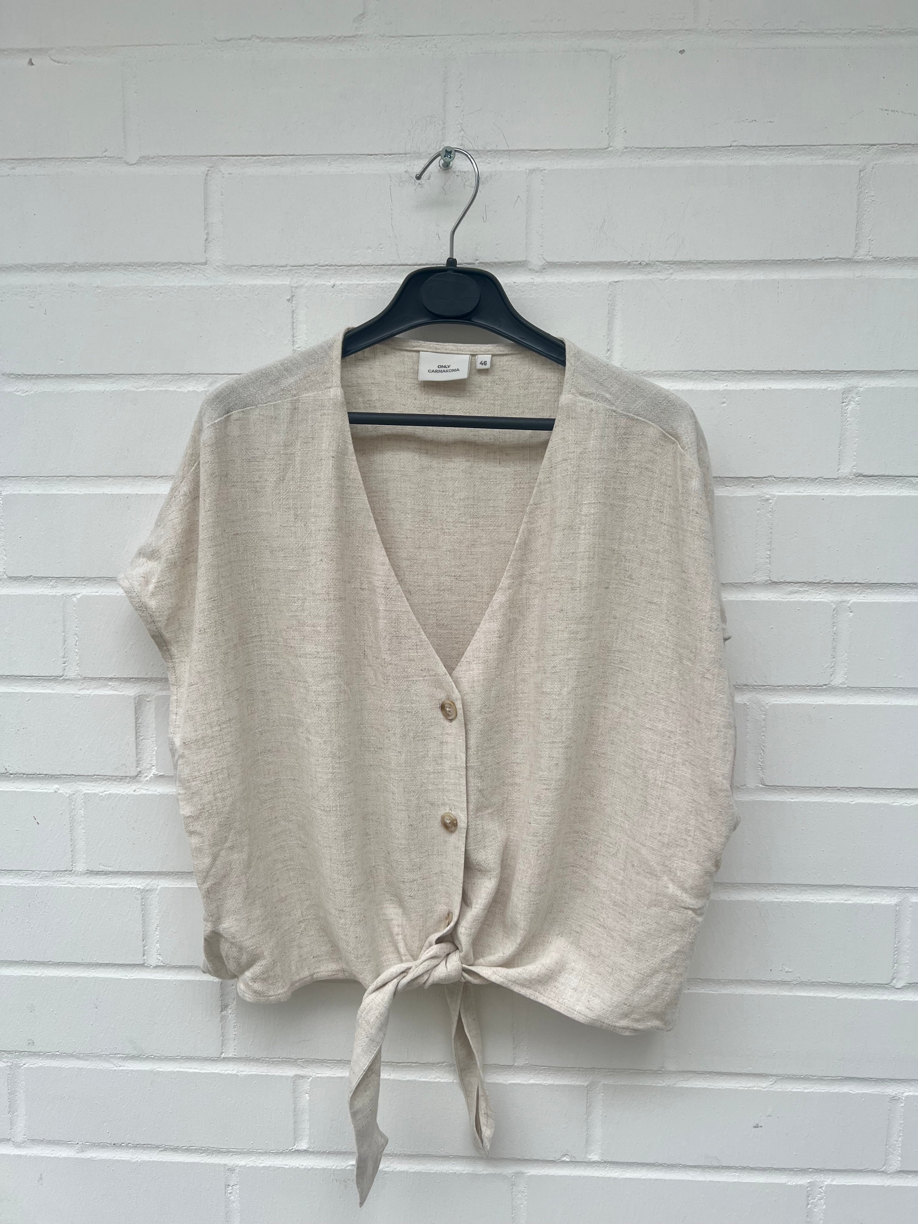 Only Curve Top beige Gr46