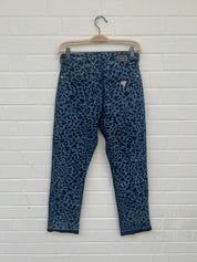 GUESS Straight High Rise Girly Denim Jeans Leo Wash Gr30/29