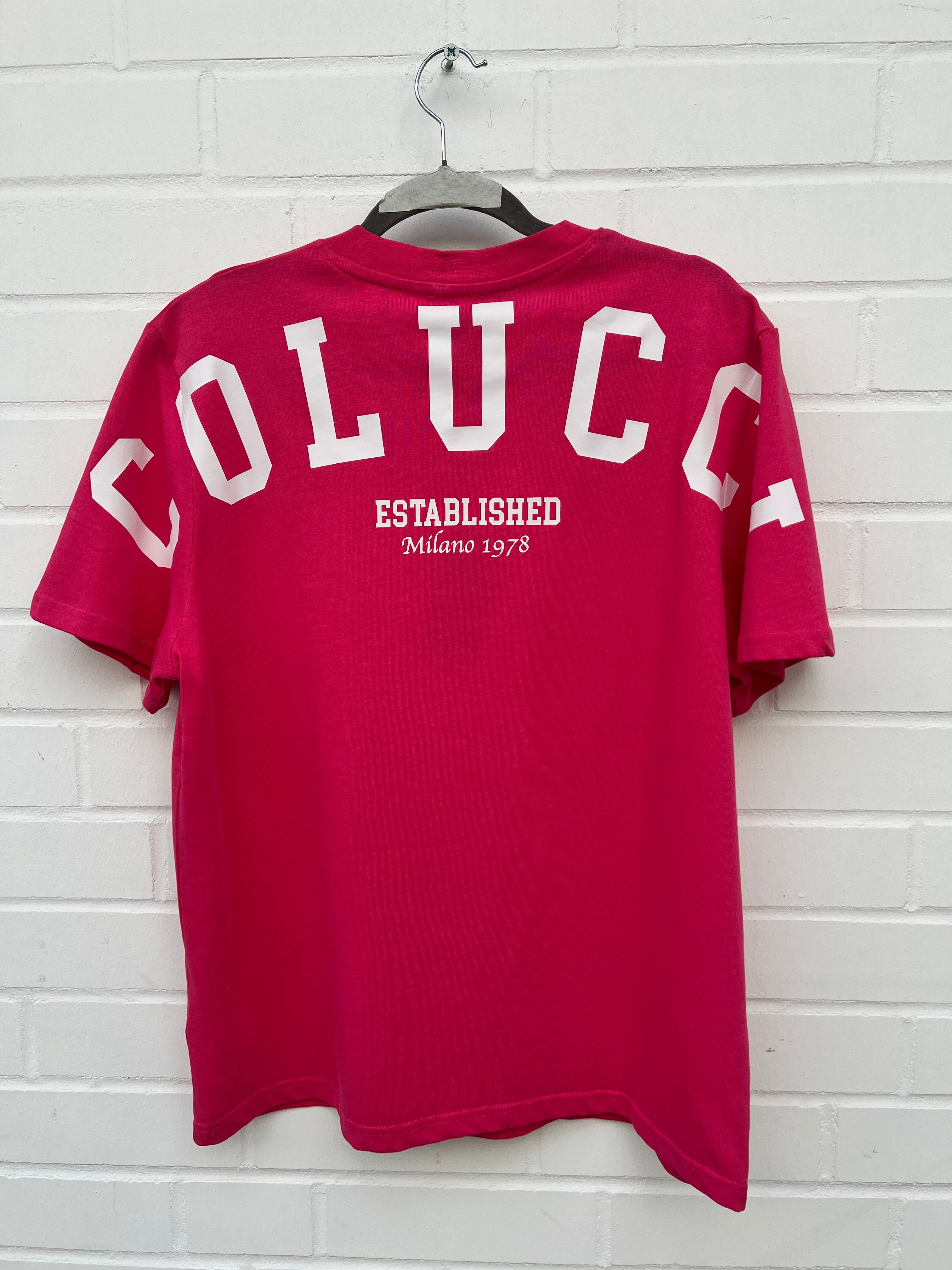 (246) Carlo Colucci pink organic premium Unisex