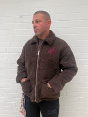 Alessandro Magno Chapter 6 Teddyjacke braun