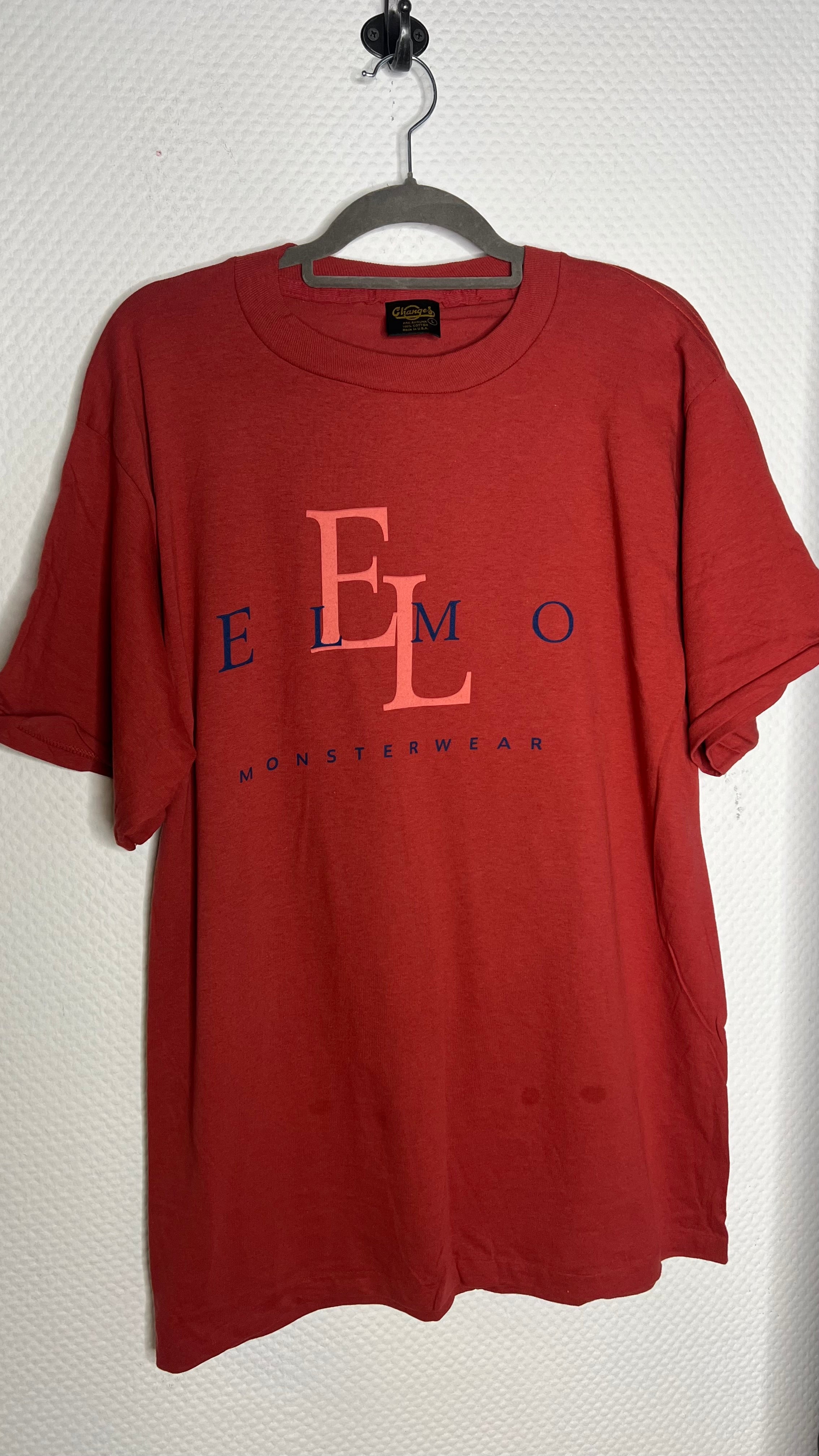 Vintage Changes Elmo Tshirt Rot 1990s