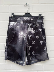 (Stange4) Carlo Colucci Satin Set schwarz GrS