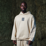 (26) Alessandro Magno Chapter 3 Anzug Jogger Hoodie + Hose oversize beige