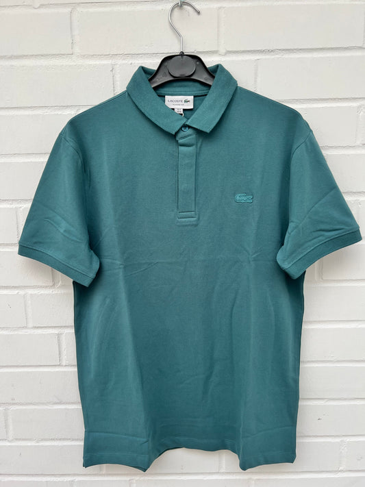 (165) Lacoste Polo Shirt grün (monoton)