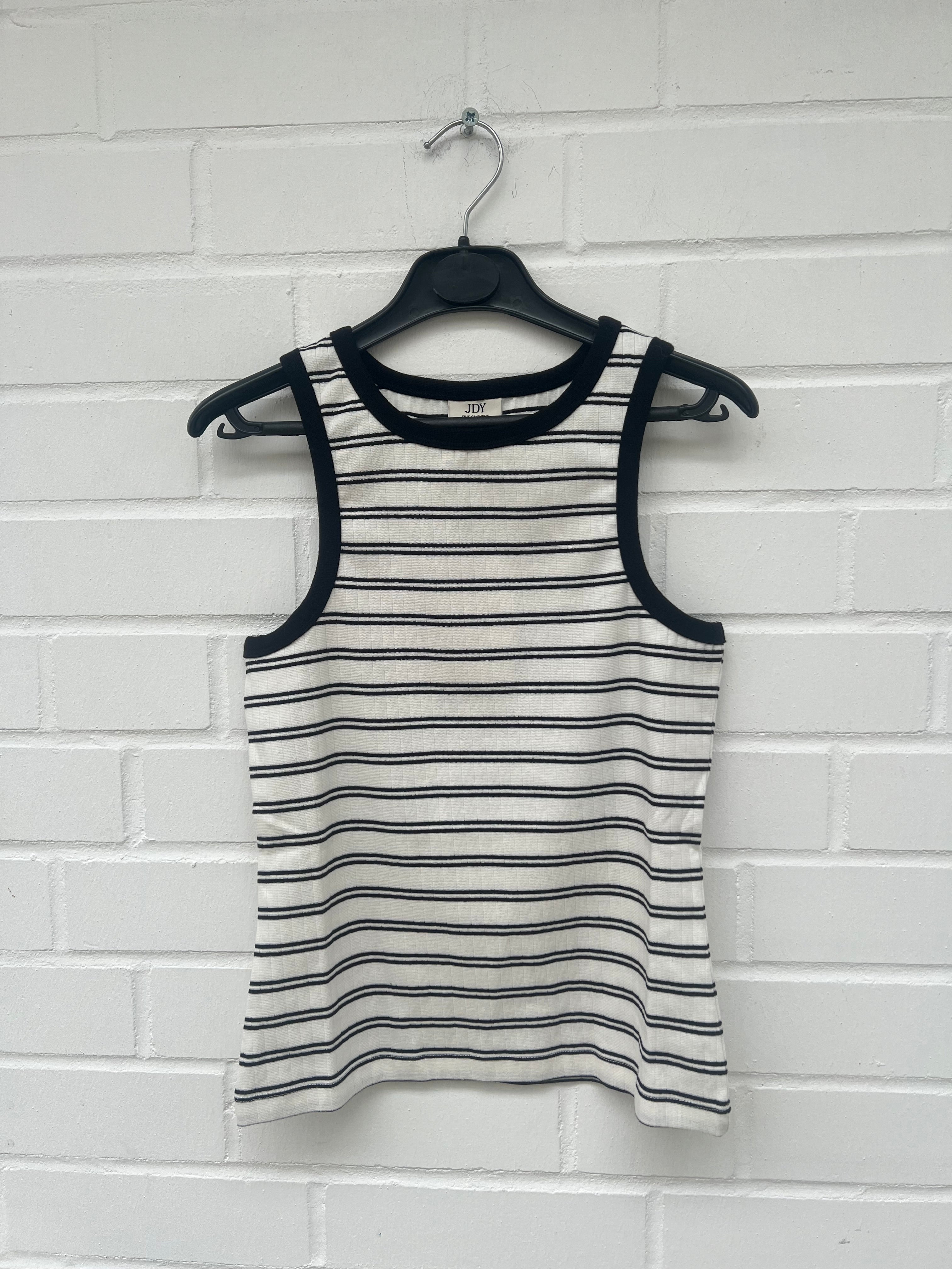 Only JDY Tank Top Weiß Gestreift GrS