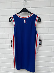 (Stange4) NBA Phila Trikot blau weiß Gr.S
