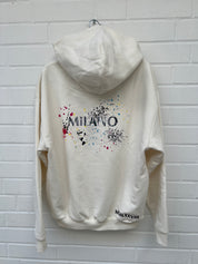 Carlo Colucci Hoodie Farbspritzer