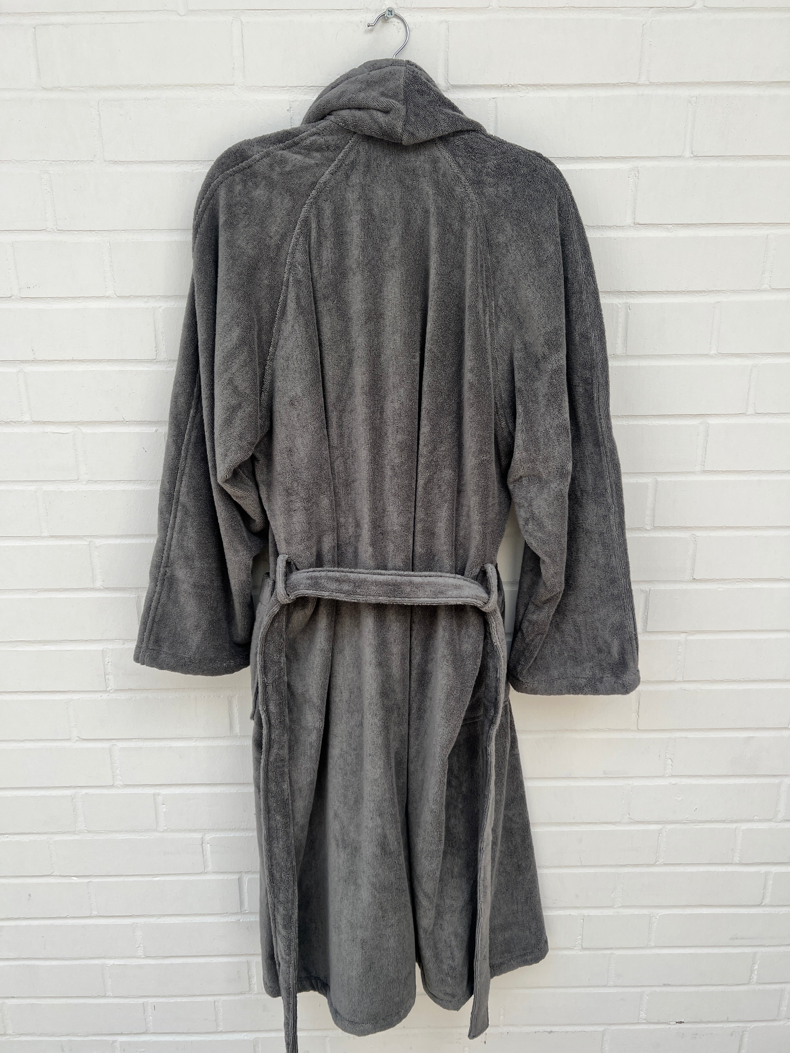 (B4) Ralph Lauren Bademantel grau