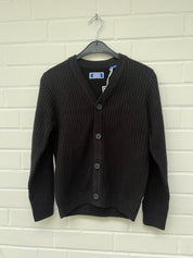 Jack&Jones Junior Knit Neck Cardigan schwarz Gr152