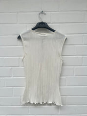 Only JDY Button Top Weiß GrS