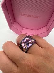 SWAROVSKI Curiosa Ring Cocktail Violet Crystal (5599928)