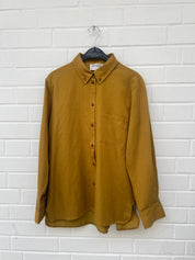 Vero Moda Aware Hemd dunkelgelb GrM