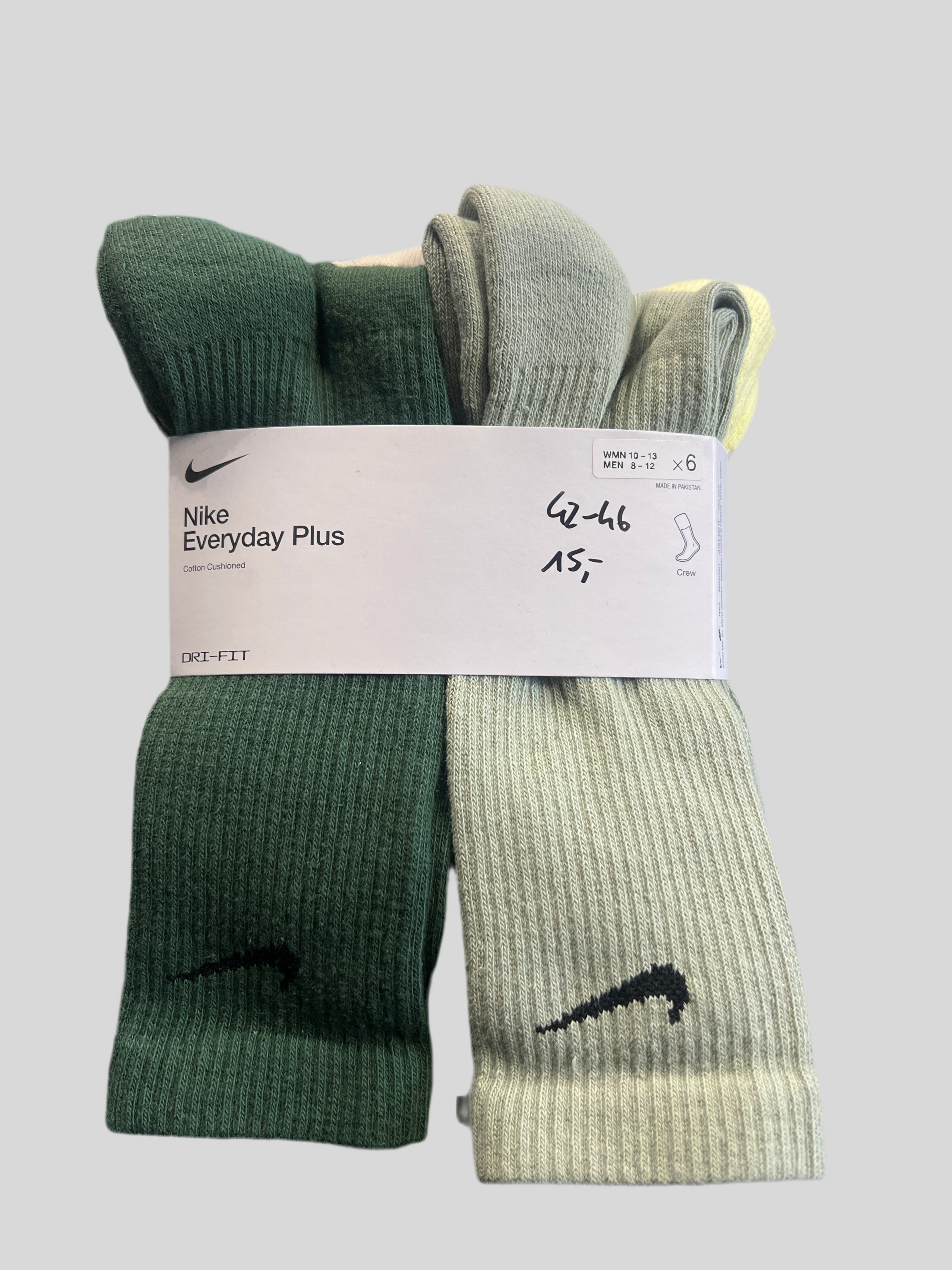 (104) NIKE 6x Crew Socken bunt
