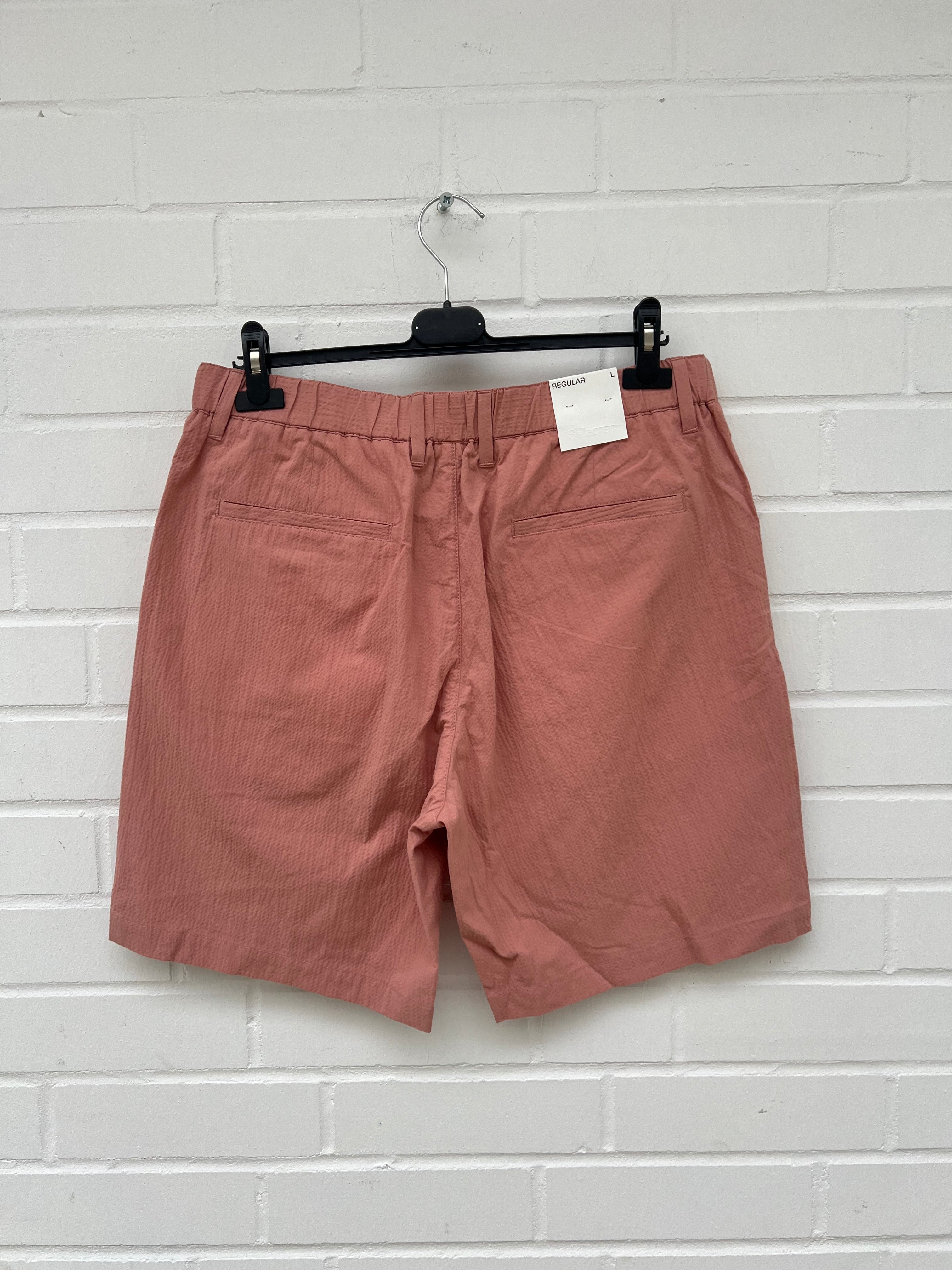 SELECTED Regular Fit Short 100% Cotton rosa GrL