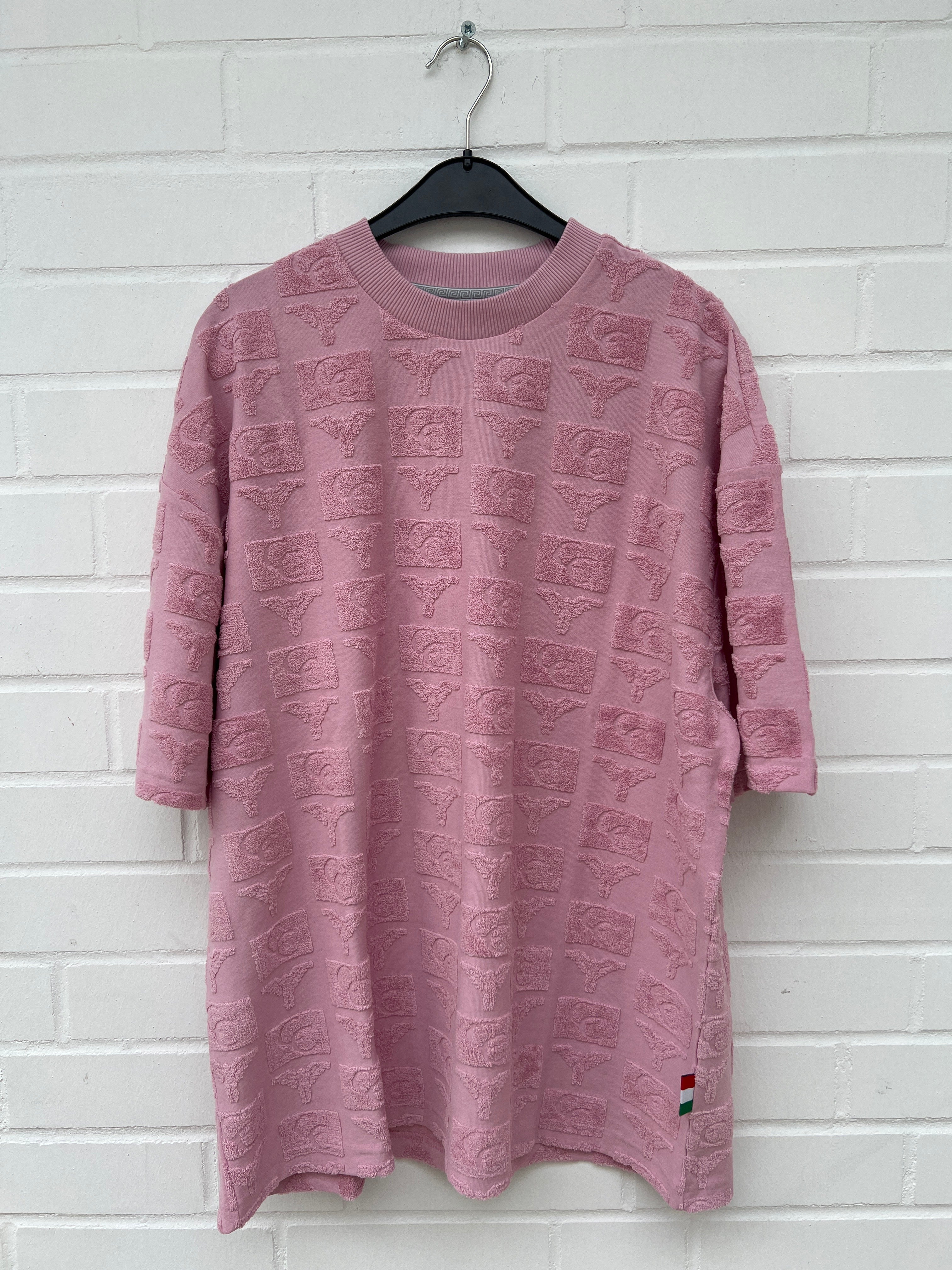 Carlo Colucci Tshirt Frottee rosa