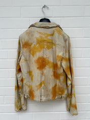 Carlo Colucci Lederjacke gelb GrM/38