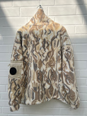CC Teddyjacke creme beige muster
