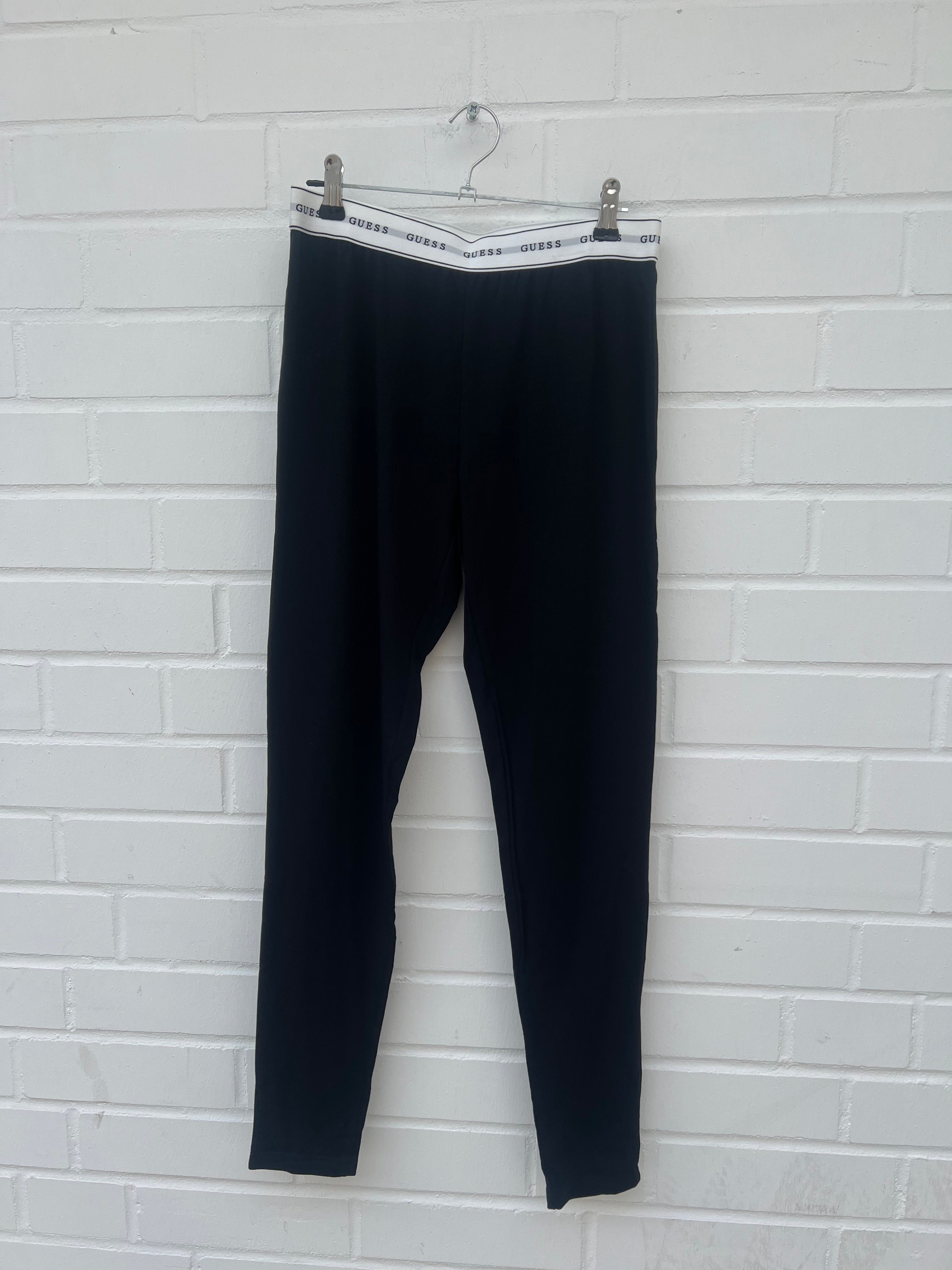 GUESS Leggings schwarz weiß GrM