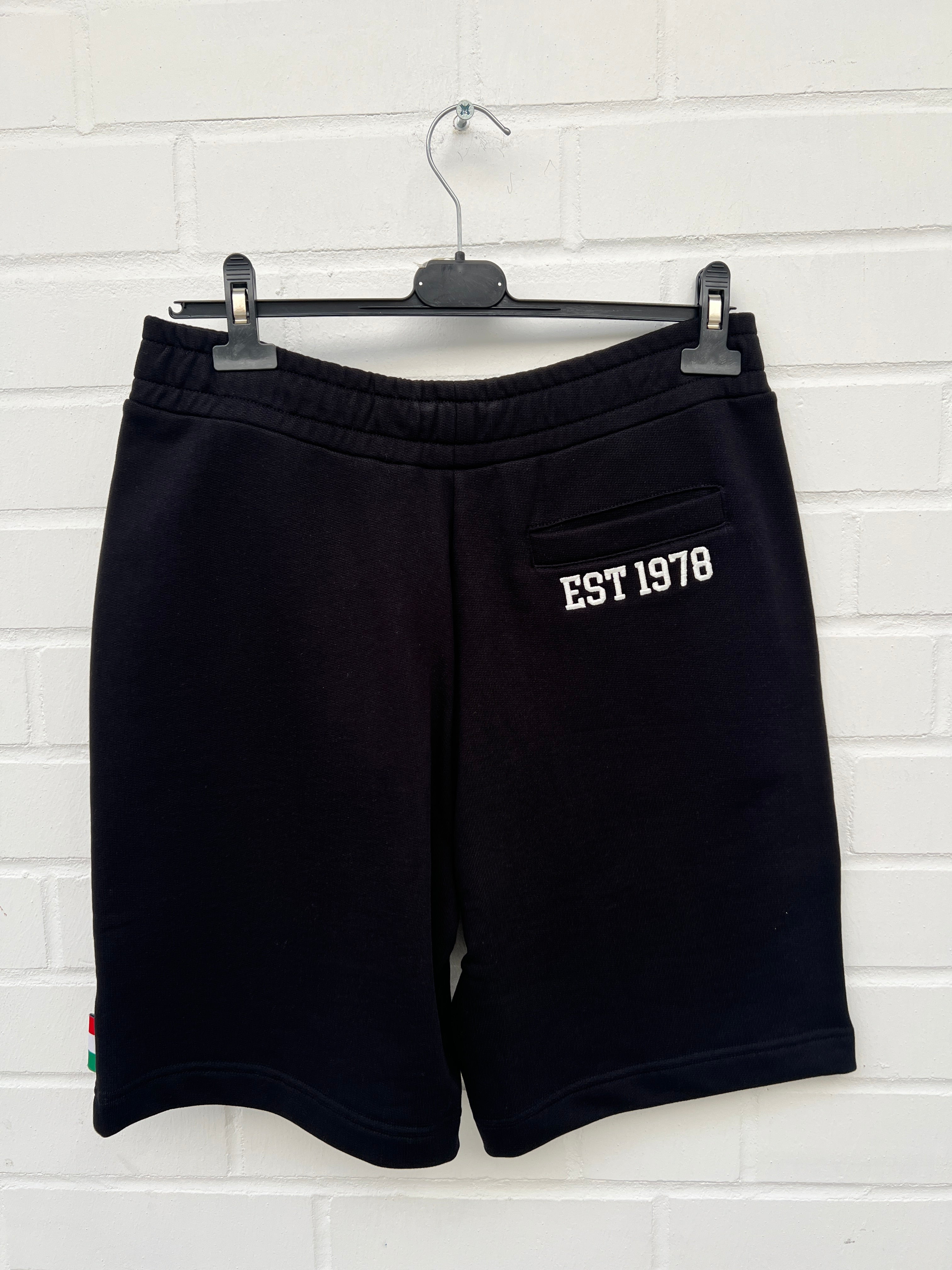 Carlo Colucci Short Mond schwarz