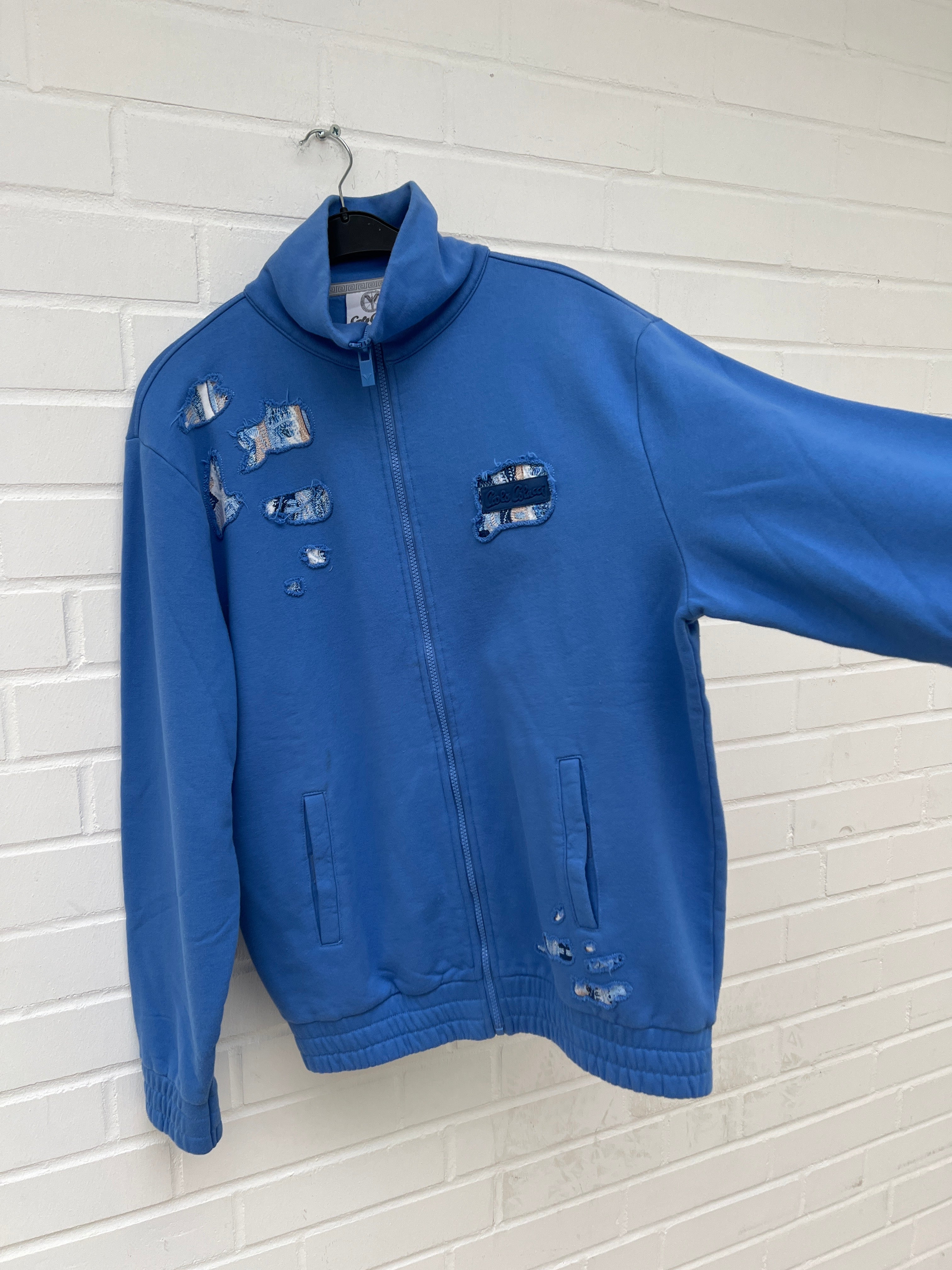 Carlo Colucci Sweatjacke blau