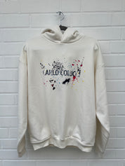 Carlo Colucci Hoodie Farbspritzer